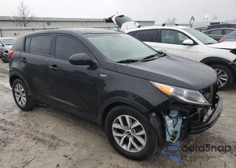 2016 Kia Sportage Lx from USA, damaged, VIN KNDPBCAC6G7865334
